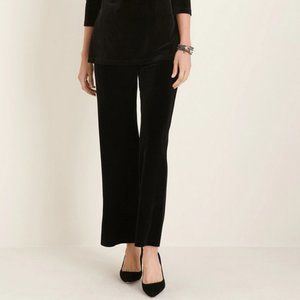 Chico's Traveler's Collection Velvet Pants, NWT
